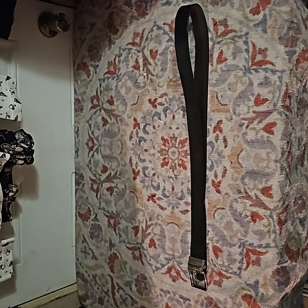 Mens dress belt size42 black